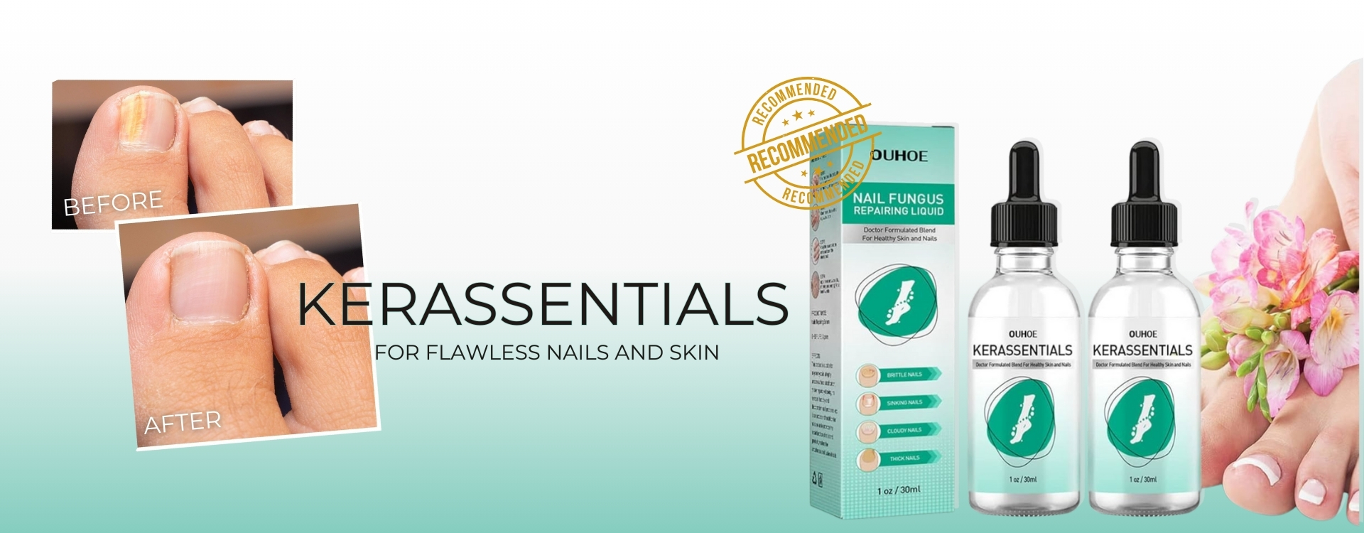 Kerassentials oils Banner