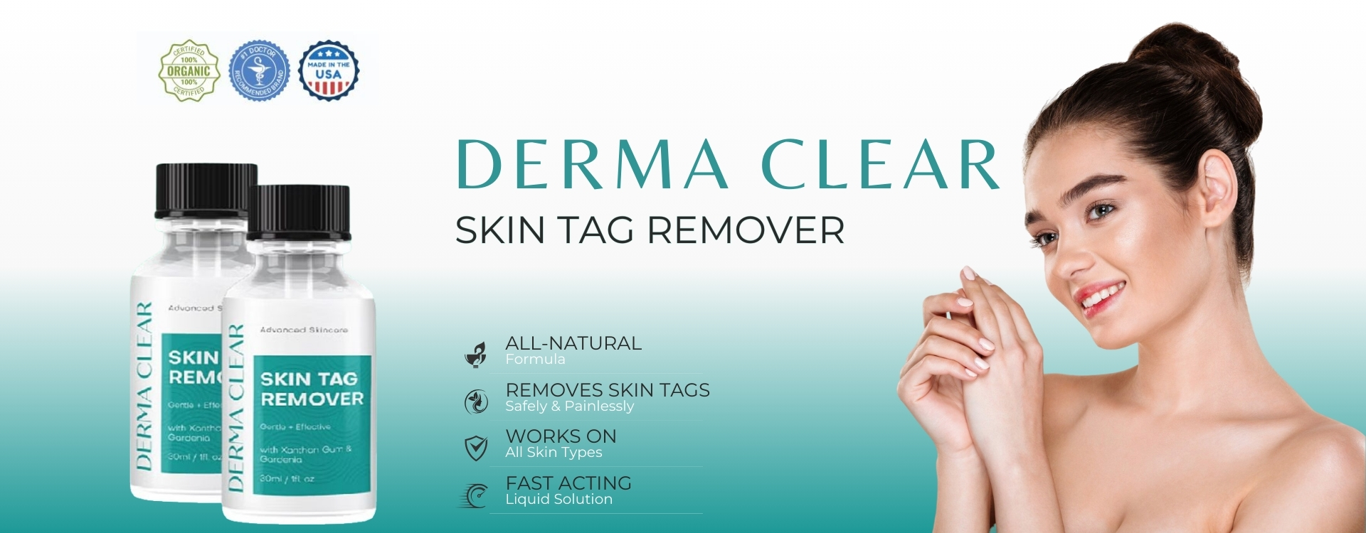 derma clear skin tag remover desktop banner
